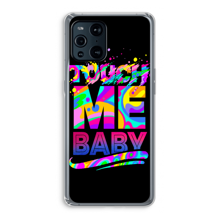 Touch Me: Oppo Find X3 Pro Transparant Hoesje