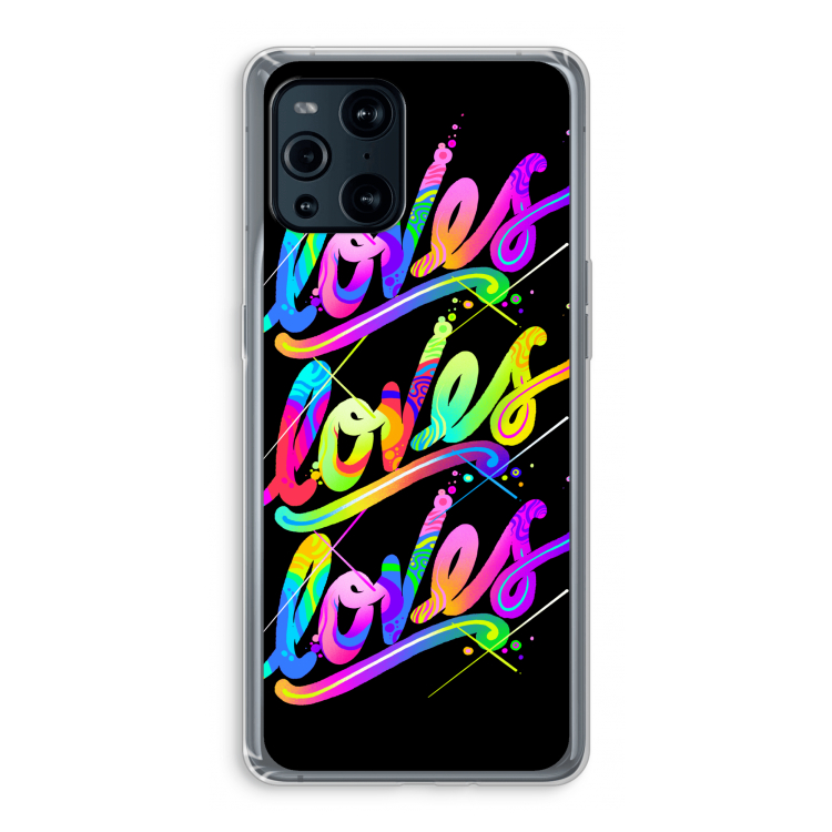 Loves: Oppo Find X3 Pro Transparant Hoesje
