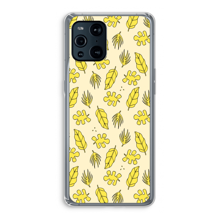Herfst: Oppo Find X3 Pro Transparant Hoesje