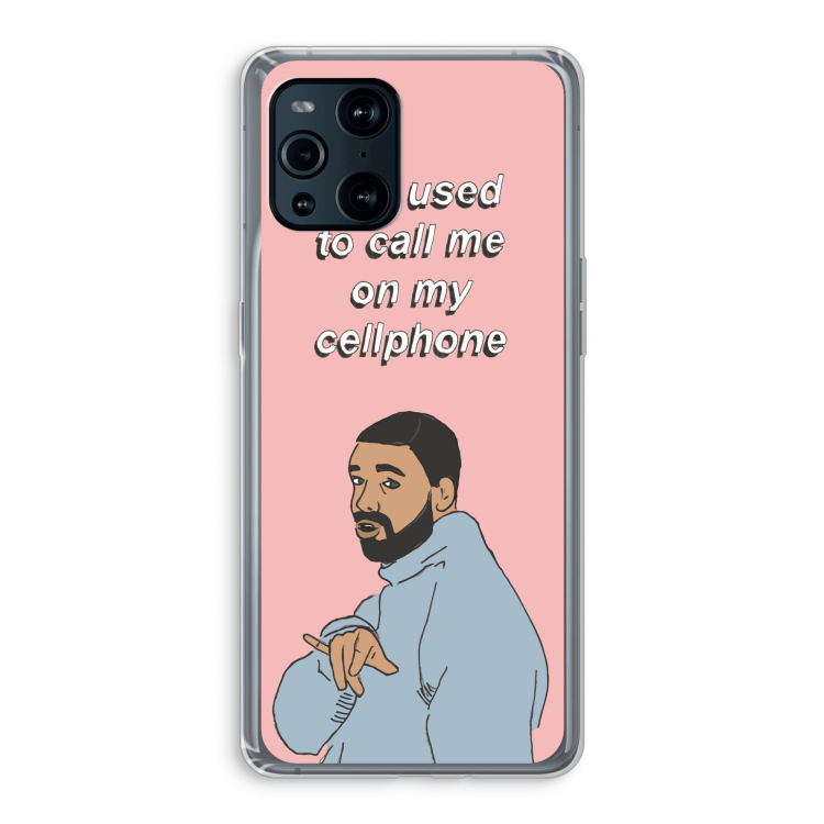 Hotline bling: Oppo Find X3 Pro Transparant Hoesje