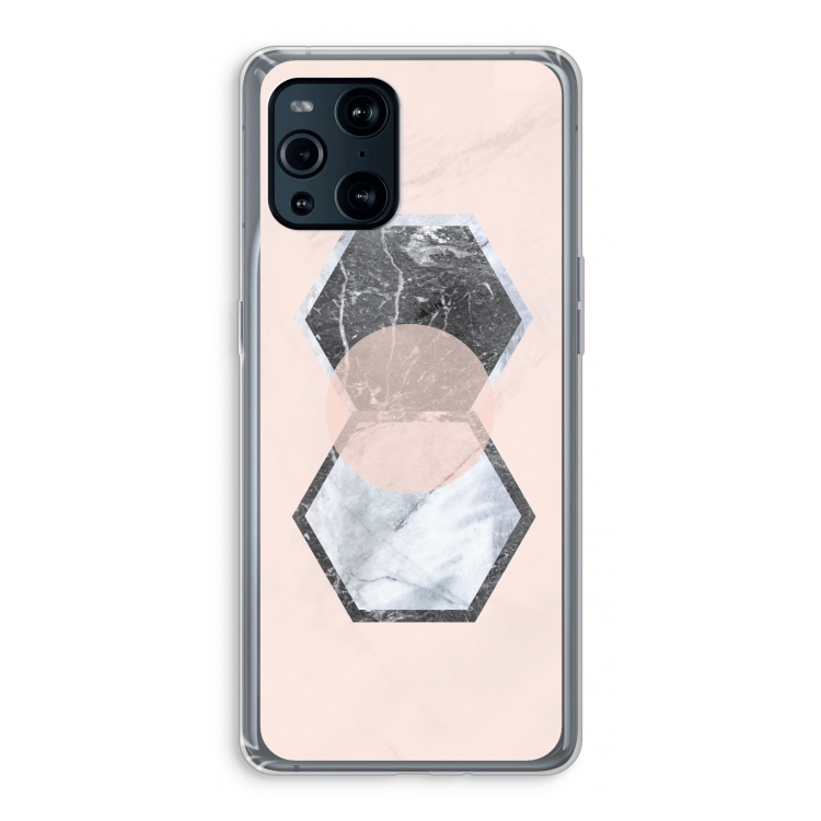 Creatieve toets: Oppo Find X3 Pro Transparant Hoesje