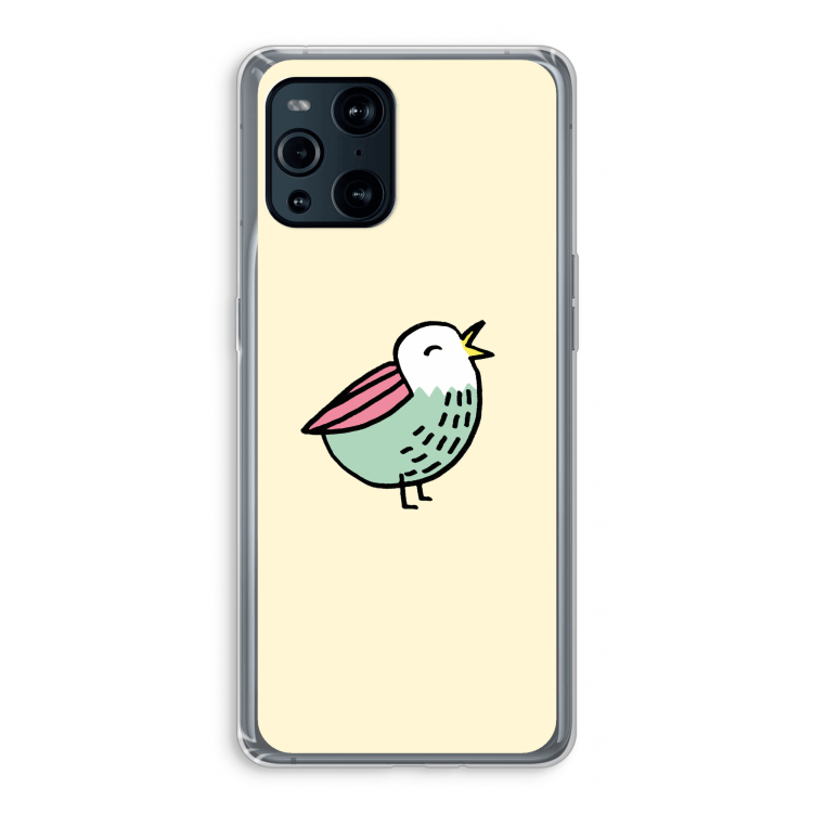 Birdy: Oppo Find X3 Pro Transparant Hoesje