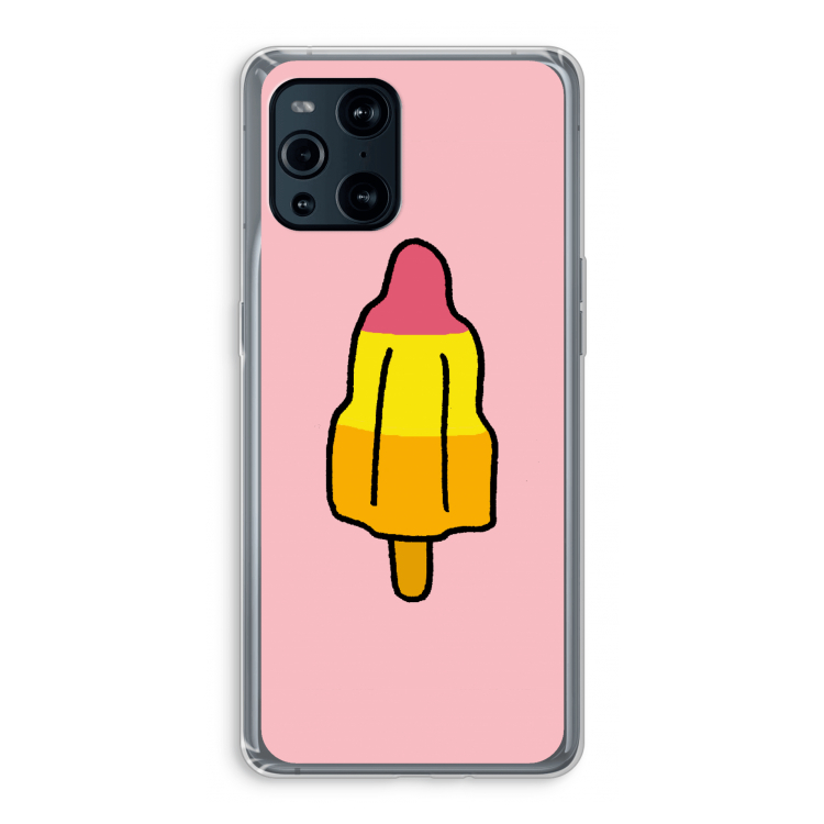 Raketijsje: Oppo Find X3 Pro Transparant Hoesje