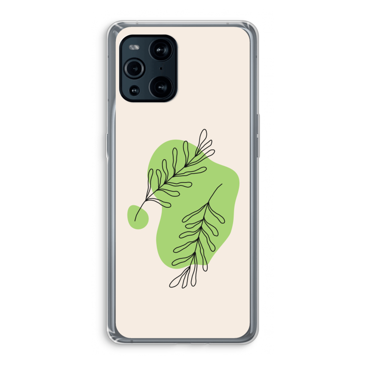 Beleaf in you: Oppo Find X3 Pro Transparant Hoesje