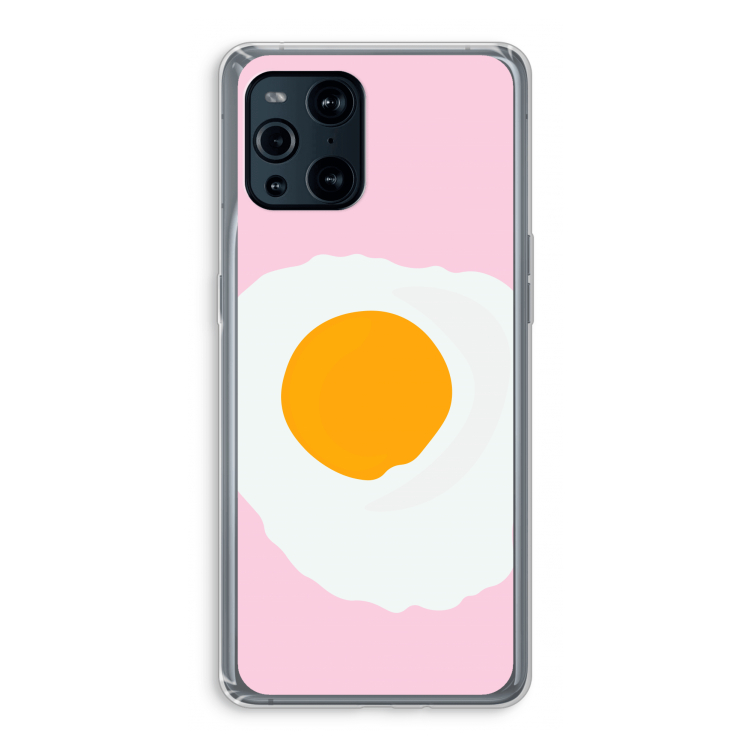 Sunny side up: Oppo Find X3 Pro Transparant Hoesje