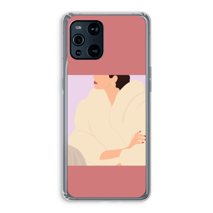 Cosy: Oppo Find X3 Pro Transparant Hoesje
