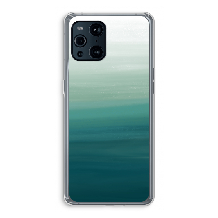 Ocean: Oppo Find X3 Pro Transparant Hoesje