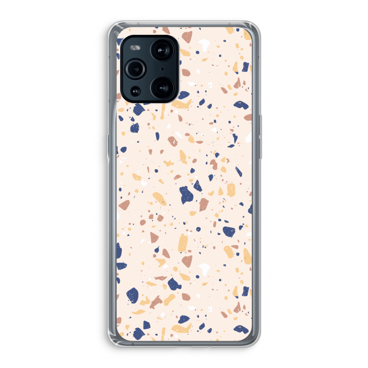Terrazzo N°23: Oppo Find X3 Pro Transparant Hoesje