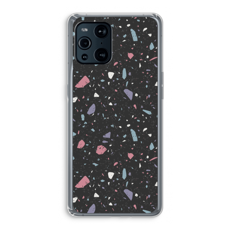 Terrazzo N°16: Oppo Find X3 Pro Transparant Hoesje