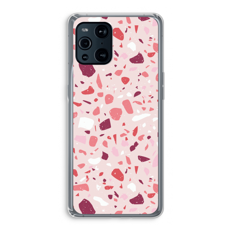 Terrazzo N°15: Oppo Find X3 Pro Transparant Hoesje