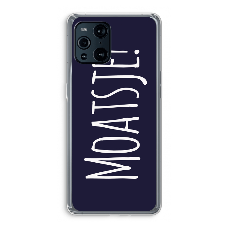 Moatsje!: Oppo Find X3 Pro Transparant Hoesje