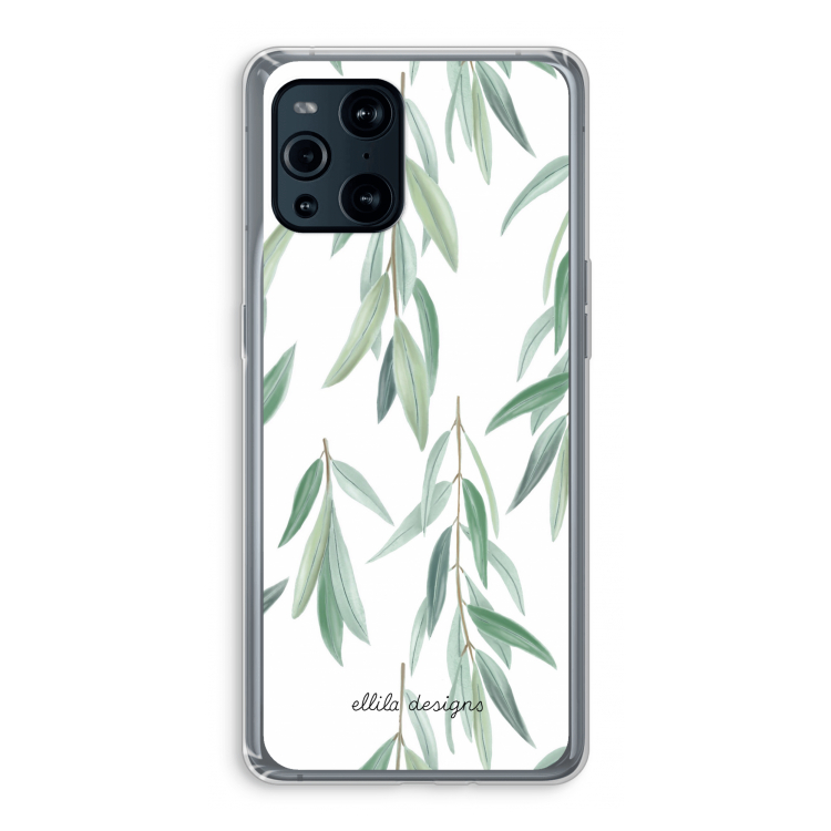Branch up your life: Oppo Find X3 Pro Transparant Hoesje