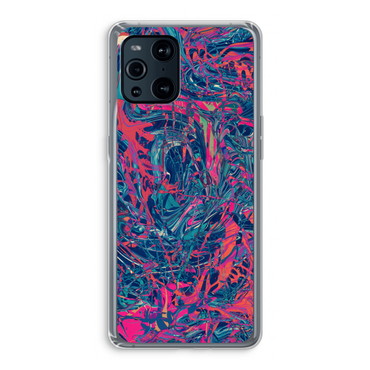 Sleeping Dreams: Oppo Find X3 Pro Transparant Hoesje