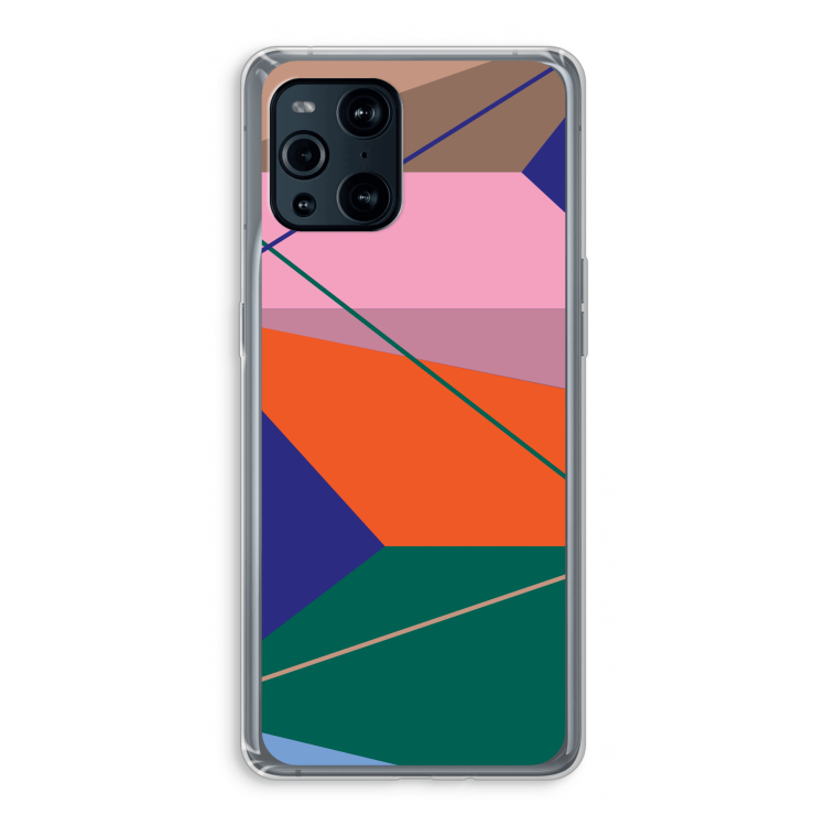 Gestalte 1: Oppo Find X3 Pro Transparant Hoesje