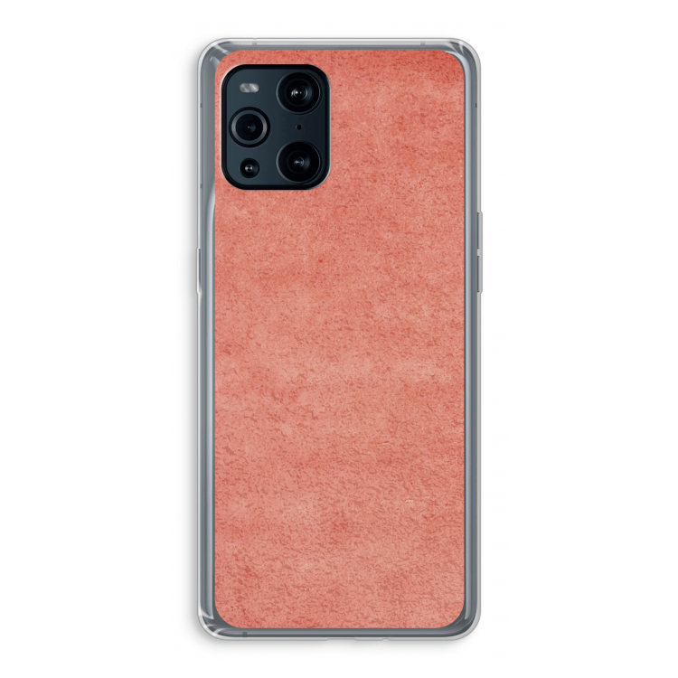 Marrakech Walls: Oppo Find X3 Pro Transparant Hoesje