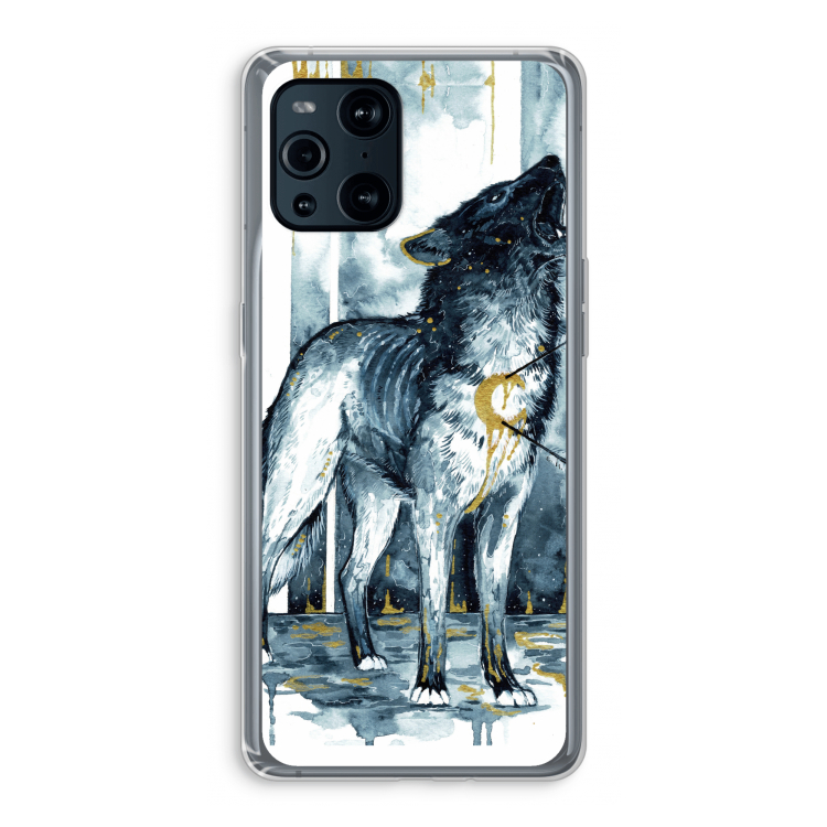 Bleeding Soul: Oppo Find X3 Pro Transparant Hoesje