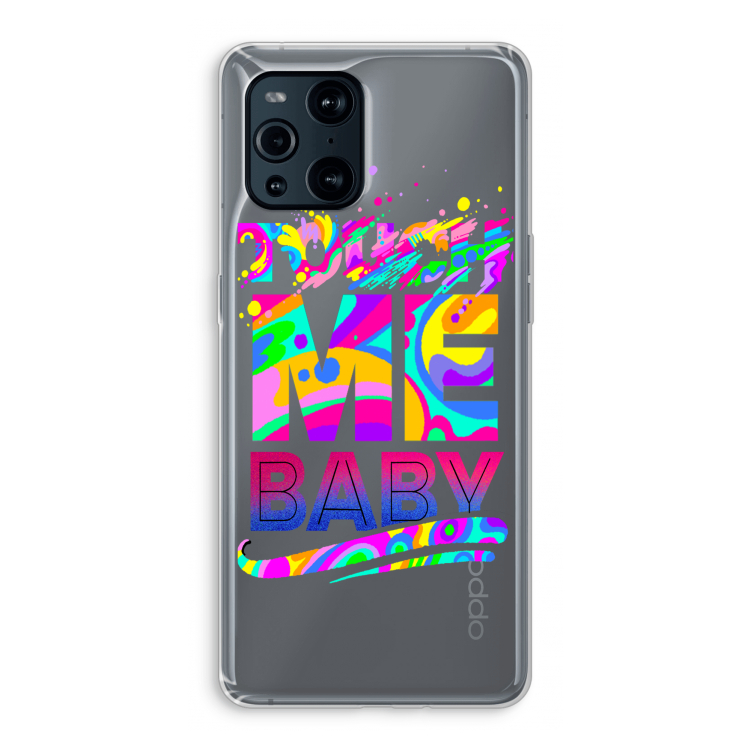Touch Me: Oppo Find X3 Pro Transparant Hoesje