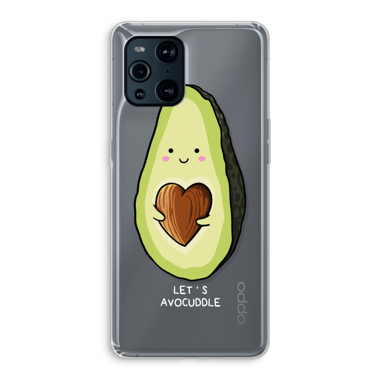 Avocuddle: Oppo Find X3 Pro Transparant Hoesje