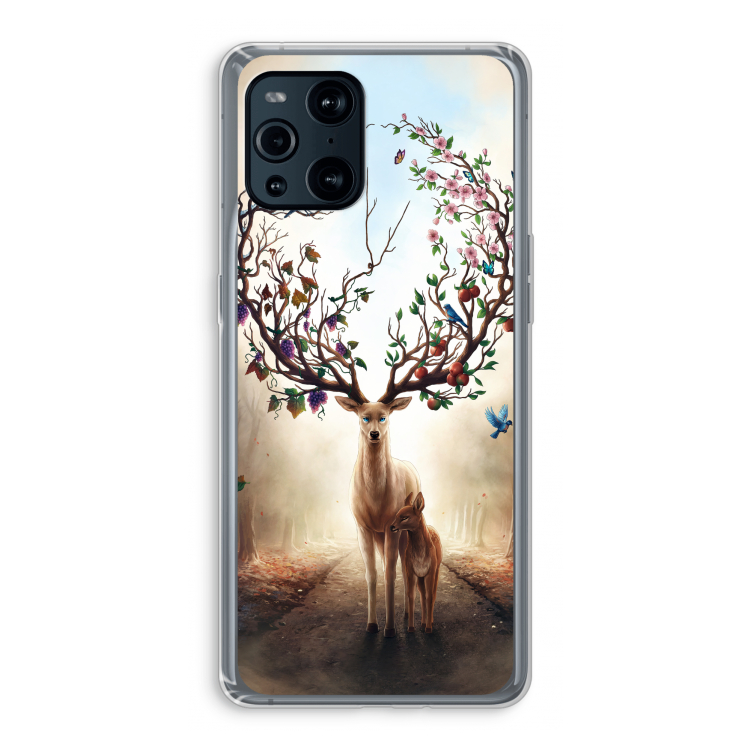 Seasons Change: Oppo Find X3 Pro Transparant Hoesje