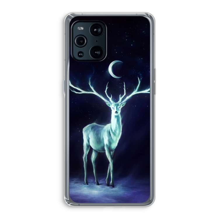 Nightbringer: Oppo Find X3 Pro Transparant Hoesje