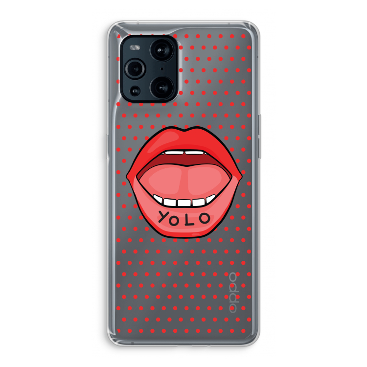 Yolo Denise: Oppo Find X3 Pro Transparant Hoesje