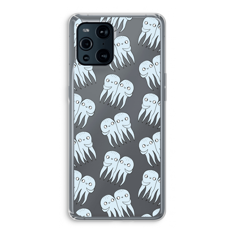 Octopussen: Oppo Find X3 Pro Transparant Hoesje
