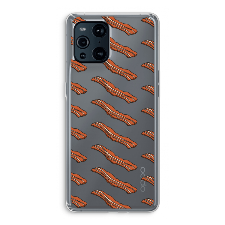 Bacon to my eggs #2: Oppo Find X3 Pro Transparant Hoesje