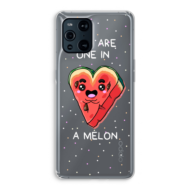 One In A Melon: Oppo Find X3 Pro Transparant Hoesje