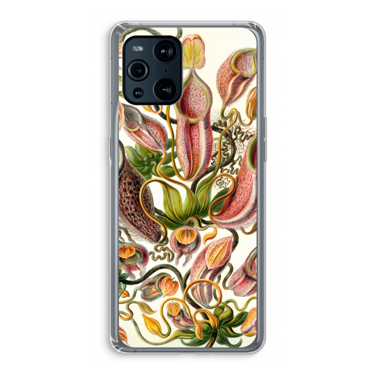 Haeckel Nepenthaceae: Oppo Find X3 Pro Transparant Hoesje