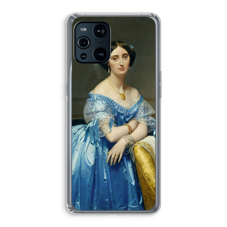 Eleonore: Oppo Find X3 Pro Transparant Hoesje