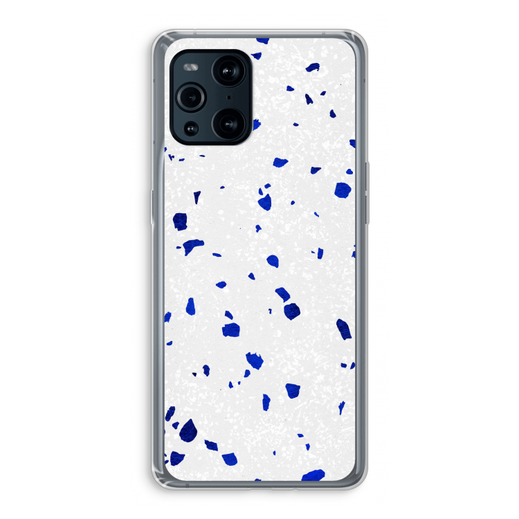 Terrazzo N°5: Oppo Find X3 Pro Transparant Hoesje