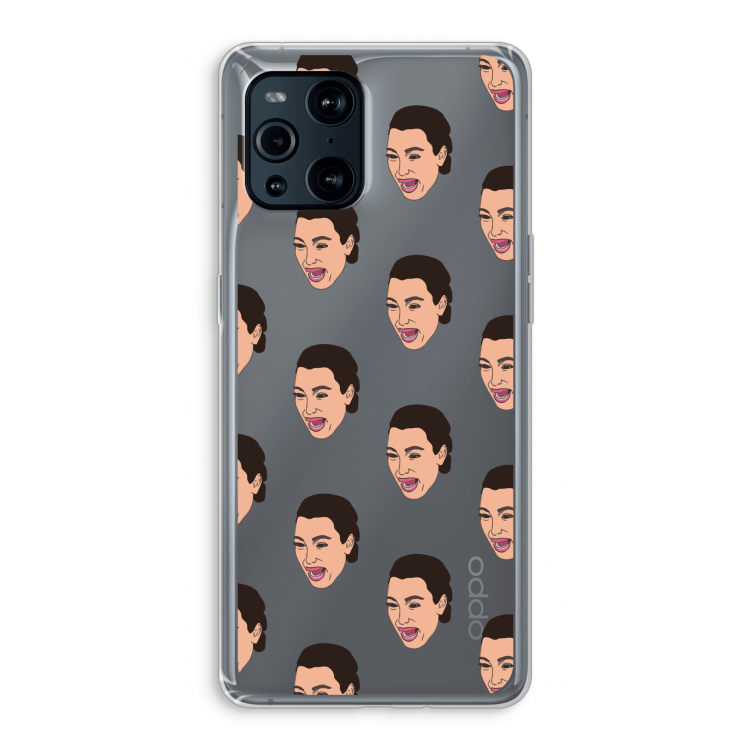 Ugly Cry Call: Oppo Find X3 Pro Transparant Hoesje