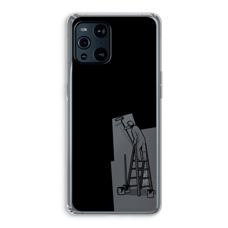 Musketon Painter: Oppo Find X3 Pro Transparant Hoesje