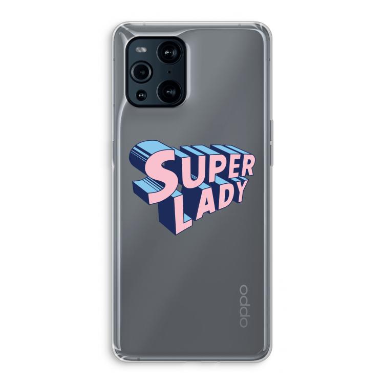 Superlady: Oppo Find X3 Pro Transparant Hoesje