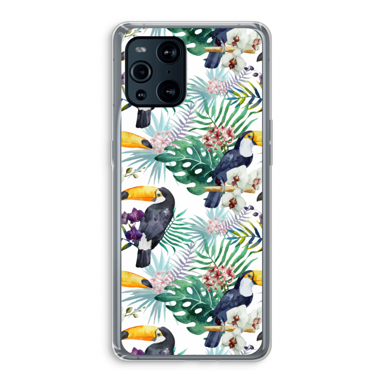 Tukans: Oppo Find X3 Pro Transparant Hoesje