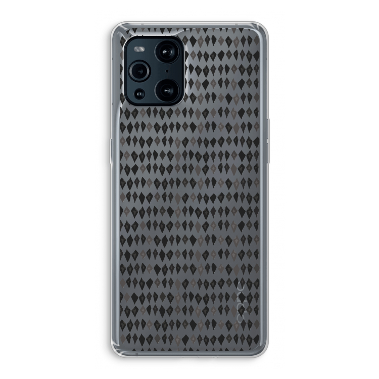 Crazy shapes: Oppo Find X3 Pro Transparant Hoesje