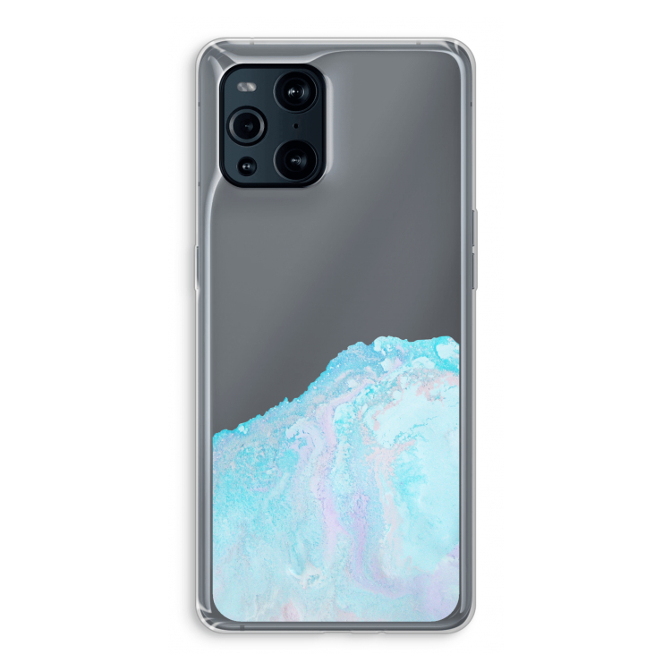 Fantasie pastel: Oppo Find X3 Pro Transparant Hoesje