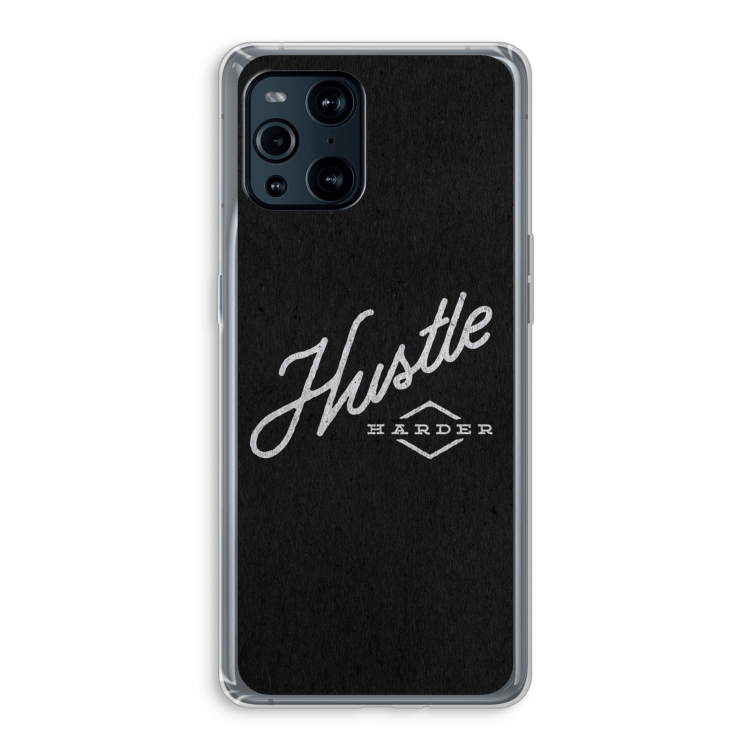 Hustle: Oppo Find X3 Pro Transparant Hoesje