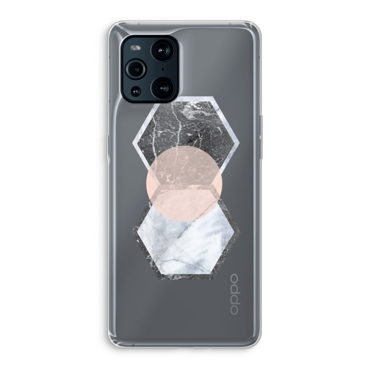 Creatieve toets: Oppo Find X3 Pro Transparant Hoesje