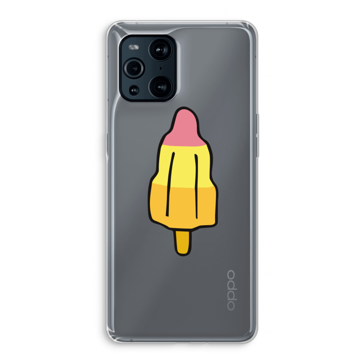Raketijsje: Oppo Find X3 Pro Transparant Hoesje
