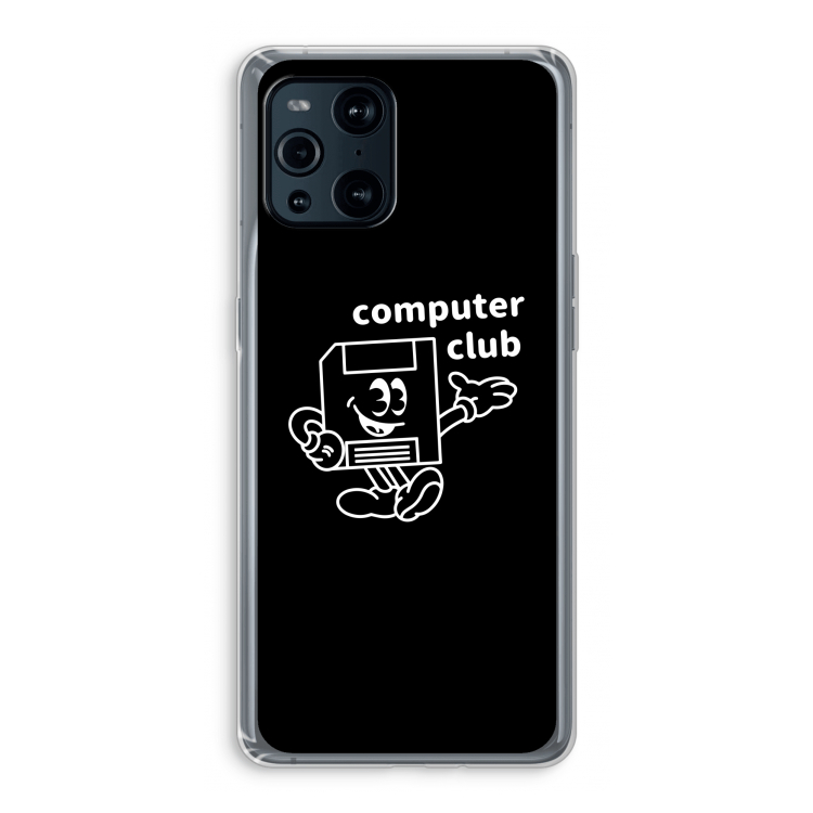 Floppyhead: Oppo Find X3 Pro Transparant Hoesje