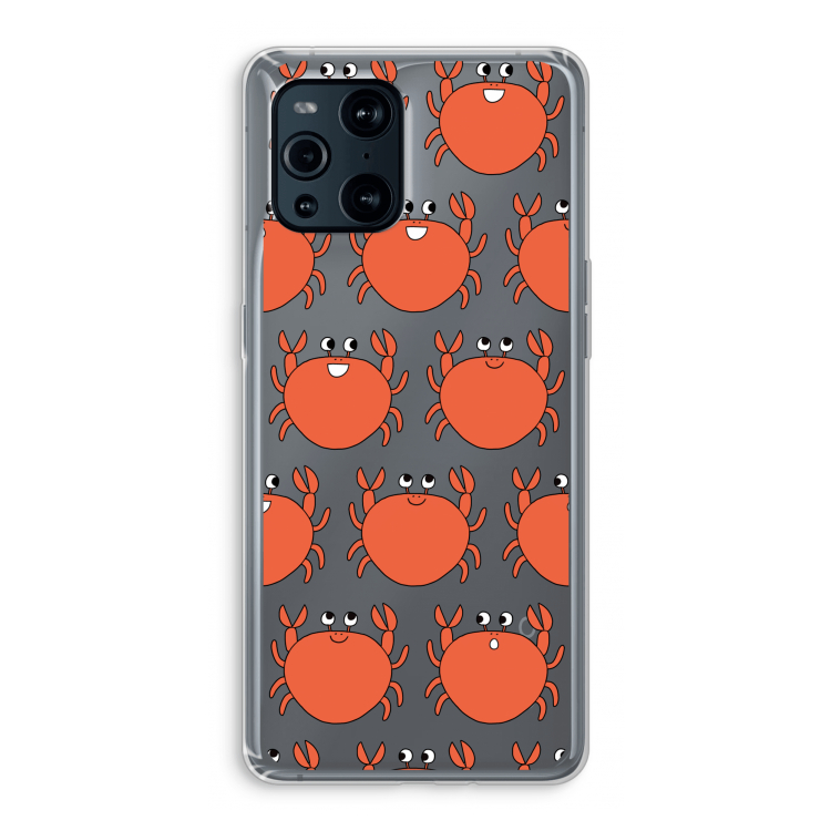 Krab: Oppo Find X3 Pro Transparant Hoesje