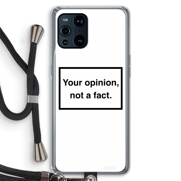 Your opinion: Oppo Find X3 Pro Transparant Hoesje met koord