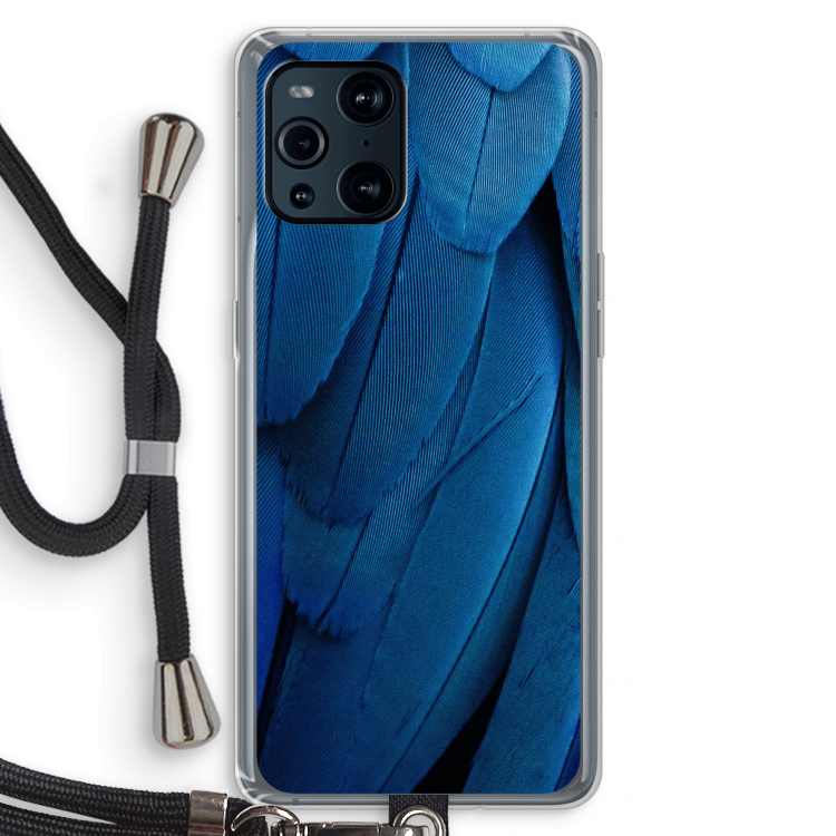 Pauw: Oppo Find X3 Pro Transparant Hoesje met koord