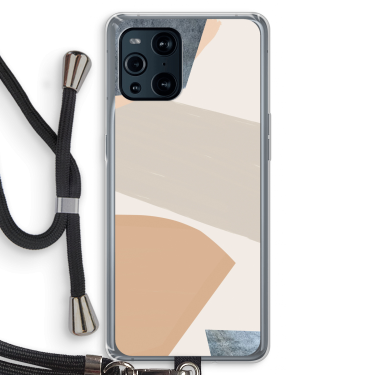 Formo: Oppo Find X3 Pro Transparant Hoesje met koord