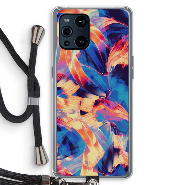 Tuesday Night: Oppo Find X3 Pro Transparant Hoesje met koord