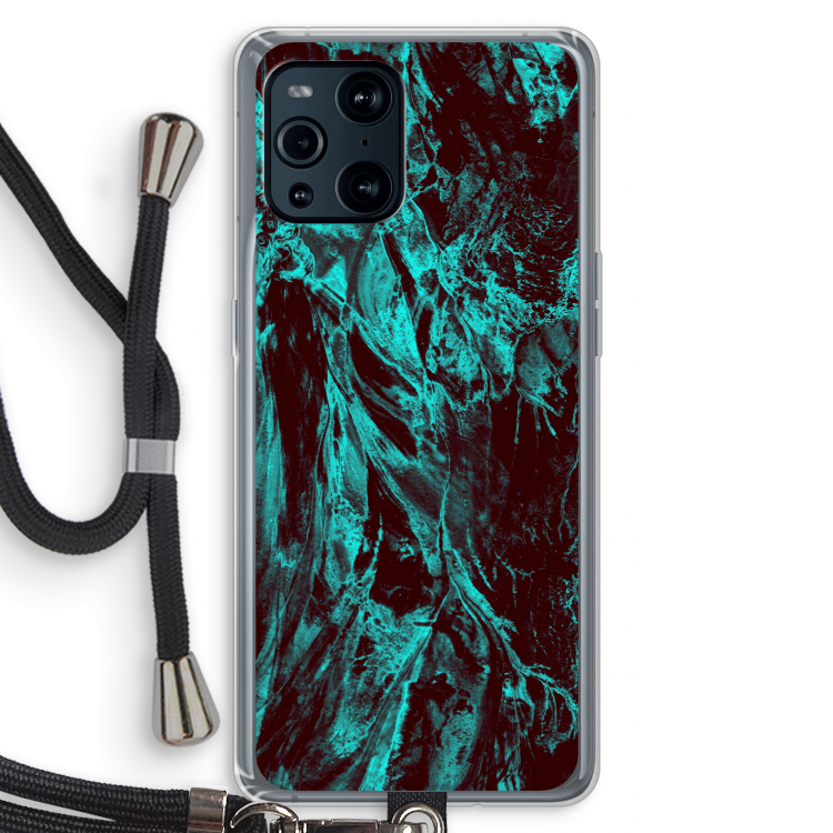 Ice Age: Oppo Find X3 Pro Transparant Hoesje met koord