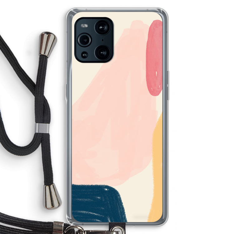 Saturday Flow: Oppo Find X3 Pro Transparant Hoesje met koord