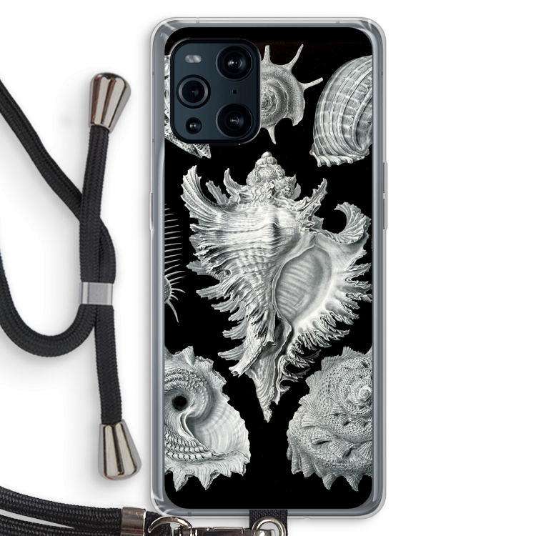 Haeckel Prosobranchia: Oppo Find X3 Pro Transparant Hoesje met koord