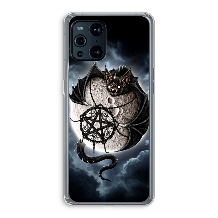 Volle maan: Oppo Find X3 Pro Transparant Hoesje